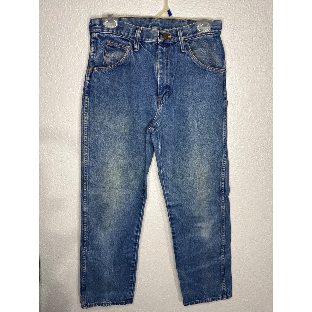 Vintage Wrangler 842006 Denim Jeans Mens 30 Blue Excellent